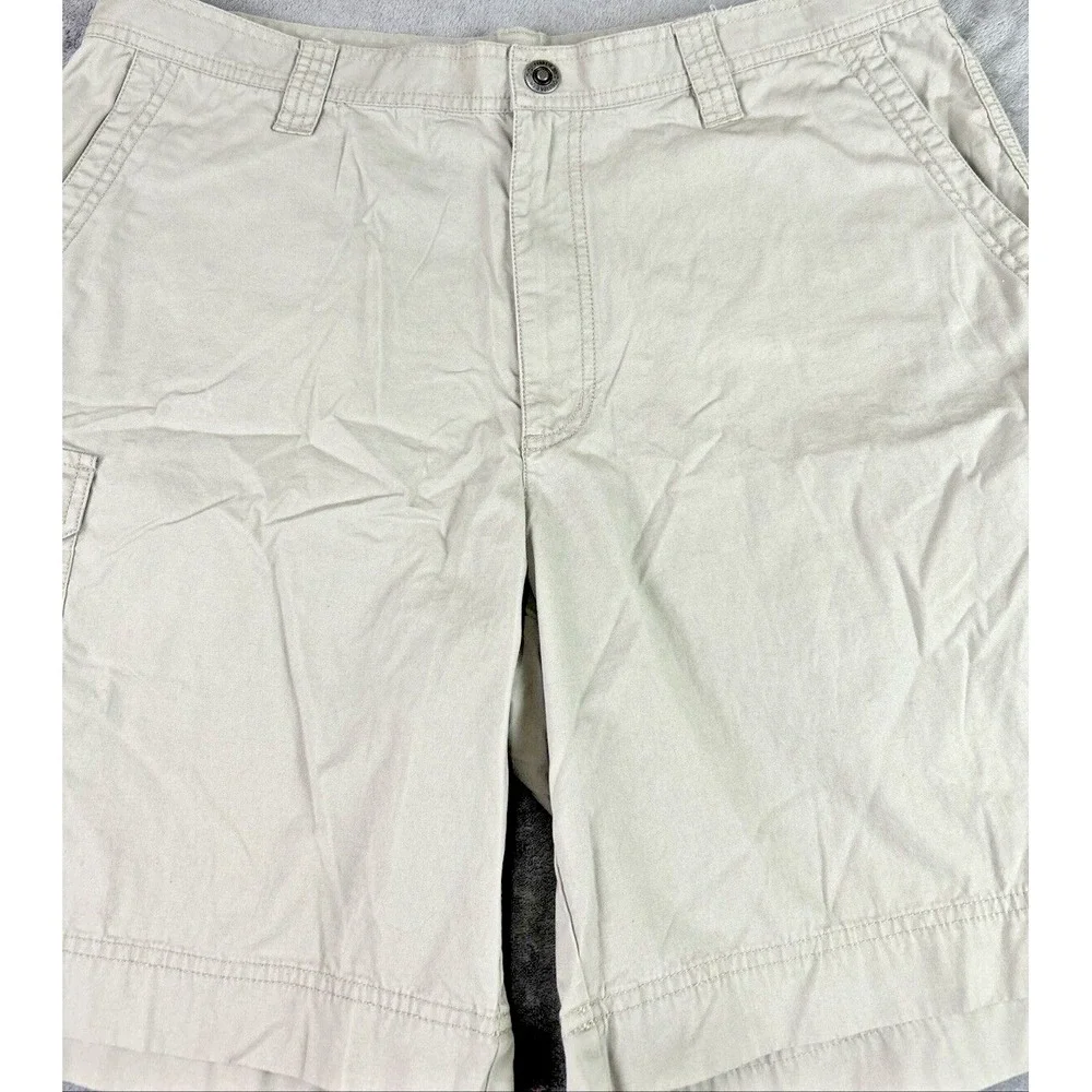 Columbia 38 (37x9) Tan Khaki Cargo Shorts‎ Hiking Outdoor Summer Casual Grunge